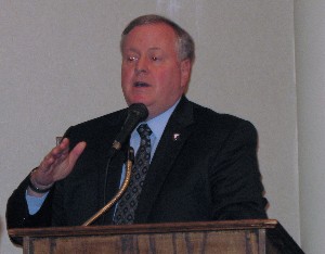 Dr. Edward M. Siomacco, deputy chief of staff and G-6 chief information officer, U.S. Army Materiel Command, addresses the chapter on the state of the Army's enterprise email system.